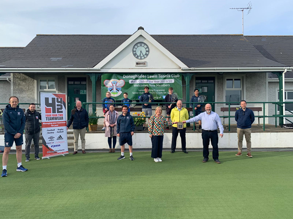 Donaghadee Tennis Club win Ulster Tennis Club of the Year Award 2019 2020