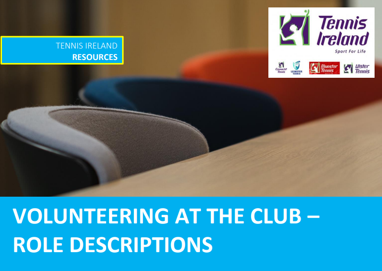 Volunteering at the Club – Role Descriptions