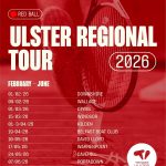 Ulster Regional Tour 2026 Red Ball Event Dates